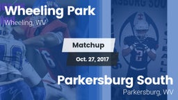 Matchup: Wheeling Park vs. Parkersburg South  2017