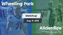 Matchup: Wheeling Park vs. Allderdice  2018