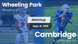 Matchup: Wheeling Park vs. Cambridge  2018