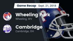Recap: Wheeling Park vs. Cambridge  2018