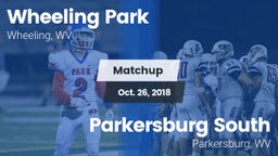 Matchup: Wheeling Park vs. Parkersburg South  2018