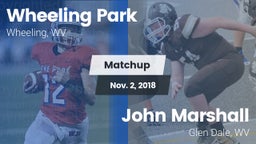 Matchup: Wheeling Park vs. John Marshall  2018