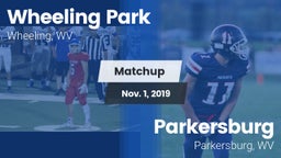 Matchup: Wheeling Park vs. Parkersburg  2019
