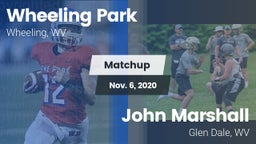 Matchup: Wheeling Park vs. John Marshall  2020
