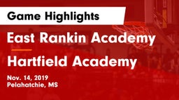 East Rankin Academy  vs Hartfield Academy  Game Highlights - Nov. 14, 2019