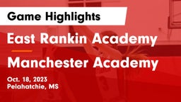 East Rankin Academy  vs Manchester Academy Game Highlights - Oct. 18, 2023
