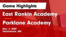 East Rankin Academy  vs Parklane Academy  Game Highlights - Nov. 2, 2020