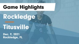 Rockledge  vs Titusville  Game Highlights - Dec. 9, 2021