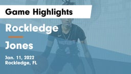Rockledge  vs Jones  Game Highlights - Jan. 11, 2022