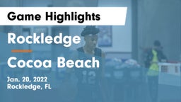 Rockledge  vs Cocoa Beach  Game Highlights - Jan. 20, 2022