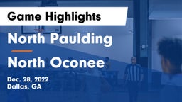 North Paulding  vs North Oconee  Game Highlights - Dec. 28, 2022