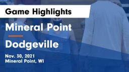 Mineral Point  vs Dodgeville  Game Highlights - Nov. 30, 2021