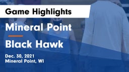 Mineral Point  vs Black Hawk Game Highlights - Dec. 30, 2021