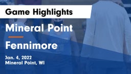 Mineral Point  vs Fennimore  Game Highlights - Jan. 4, 2022
