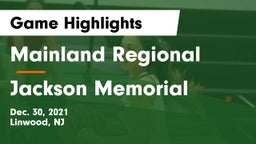 Mainland Regional  vs Jackson Memorial Game Highlights - Dec. 30, 2021