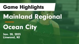 Mainland Regional  vs Ocean City  Game Highlights - Jan. 28, 2023