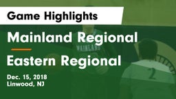 Mainland Regional  vs Eastern Regional  Game Highlights - Dec. 15, 2018