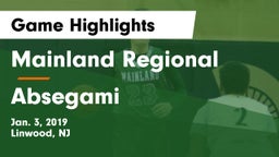 Mainland Regional  vs Absegami  Game Highlights - Jan. 3, 2019