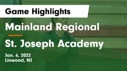 Mainland Regional  vs St. Joseph Academy Game Highlights - Jan. 6, 2022