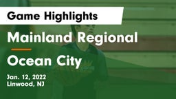 Mainland Regional  vs Ocean City  Game Highlights - Jan. 12, 2022