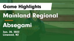 Mainland Regional  vs Absegami  Game Highlights - Jan. 20, 2022