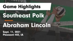 Southeast Polk  vs Abraham Lincoln  Game Highlights - Sept. 11, 2021
