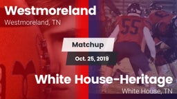 Matchup: Westmoreland High vs. White House-Heritage  2019