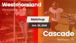 Matchup: Westmoreland High vs. Cascade  2020