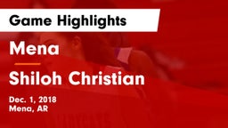 Mena  vs Shiloh Christian  Game Highlights - Dec. 1, 2018