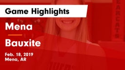 Mena  vs Bauxite Game Highlights - Feb. 18, 2019