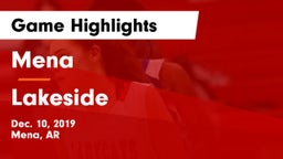 Mena  vs Lakeside  Game Highlights - Dec. 10, 2019