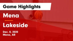 Mena  vs Lakeside  Game Highlights - Dec. 8, 2020