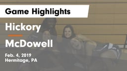 Hickory  vs McDowell  Game Highlights - Feb. 4, 2019