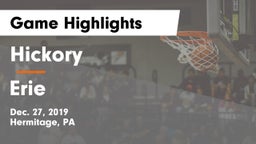Hickory  vs Erie  Game Highlights - Dec. 27, 2019