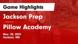 Jackson Prep  vs Pillow Academy Game Highlights - Nov. 28, 2023