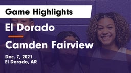 El Dorado  vs Camden Fairview  Game Highlights - Dec. 7, 2021