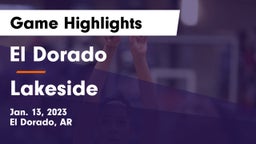 El Dorado  vs Lakeside  Game Highlights - Jan. 13, 2023
