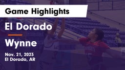 El Dorado  vs Wynne  Game Highlights - Nov. 21, 2023