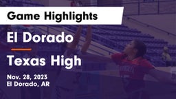 El Dorado  vs Texas High Game Highlights - Nov. 28, 2023