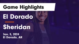 El Dorado  vs Sheridan  Game Highlights - Jan. 5, 2024