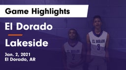 El Dorado  vs Lakeside  Game Highlights - Jan. 2, 2021