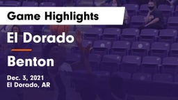 El Dorado  vs Benton  Game Highlights - Dec. 3, 2021