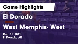 El Dorado  vs West Memphis- West Game Highlights - Dec. 11, 2021