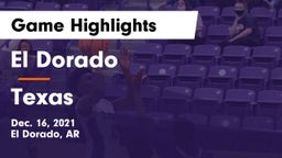 El Dorado  vs Texas  Game Highlights - Dec. 16, 2021