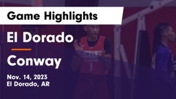 El Dorado  vs Conway  Game Highlights - Nov. 14, 2023