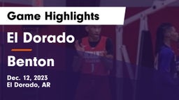 El Dorado  vs Benton  Game Highlights - Dec. 12, 2023