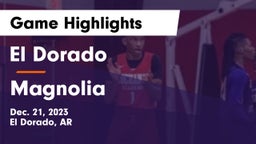 El Dorado  vs Magnolia  Game Highlights - Dec. 21, 2023