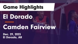 El Dorado  vs Camden Fairview  Game Highlights - Dec. 29, 2023