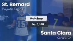 Matchup: St. Bernard High vs. Santa Clara  2017
