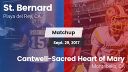 Matchup: St. Bernard High vs. Cantwell-Sacred Heart of Mary  2017